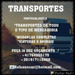 Transportes Portugal/Suíça